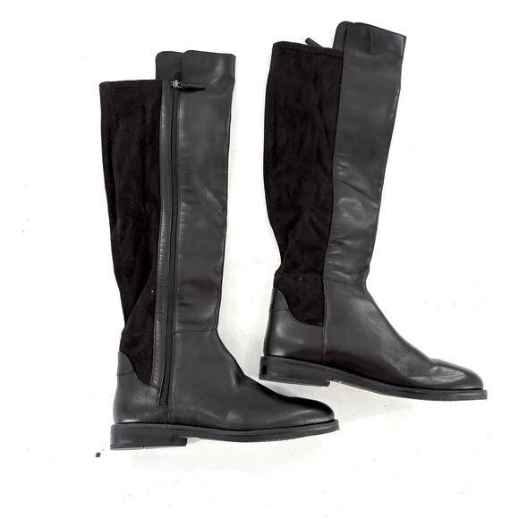 Cole Haan Isabelle Over the Knee Boots 7 Black NWOT Tall Riding Academia Capsule - Picture 10 of 10